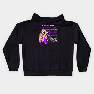 I Suffer From Fibromyalgia I Don't Have The Energy Kids Hoodie